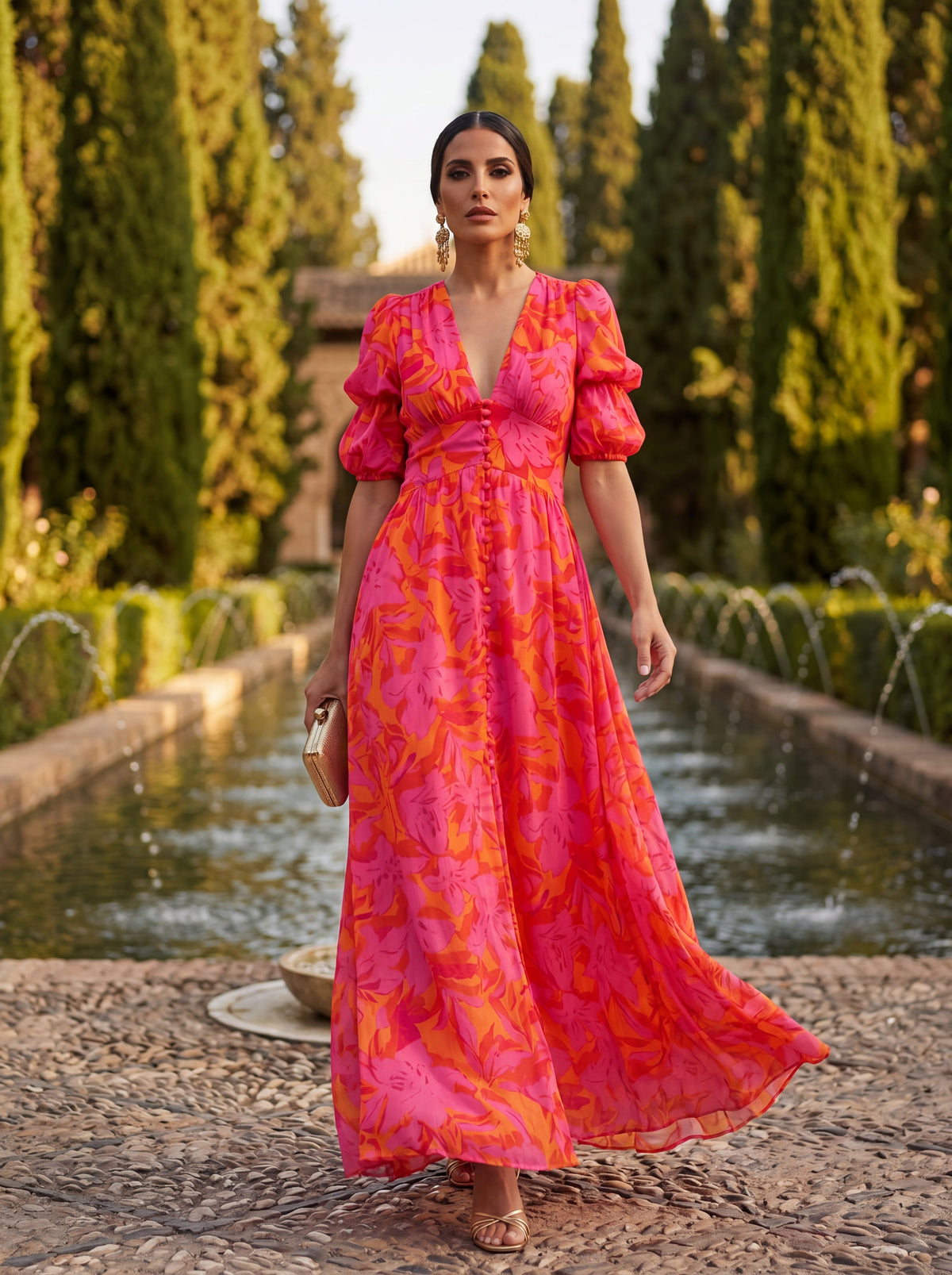 Vestido Coral
